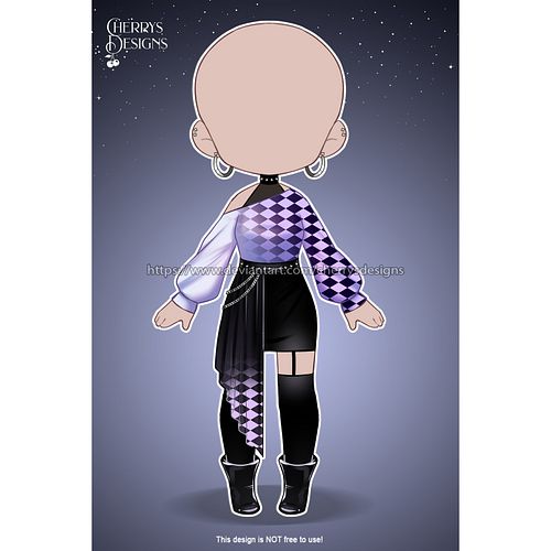 Got back into making chibi designs, that start at a much lower Starting bid than my regular designs :) 
It's now $10 instead ...