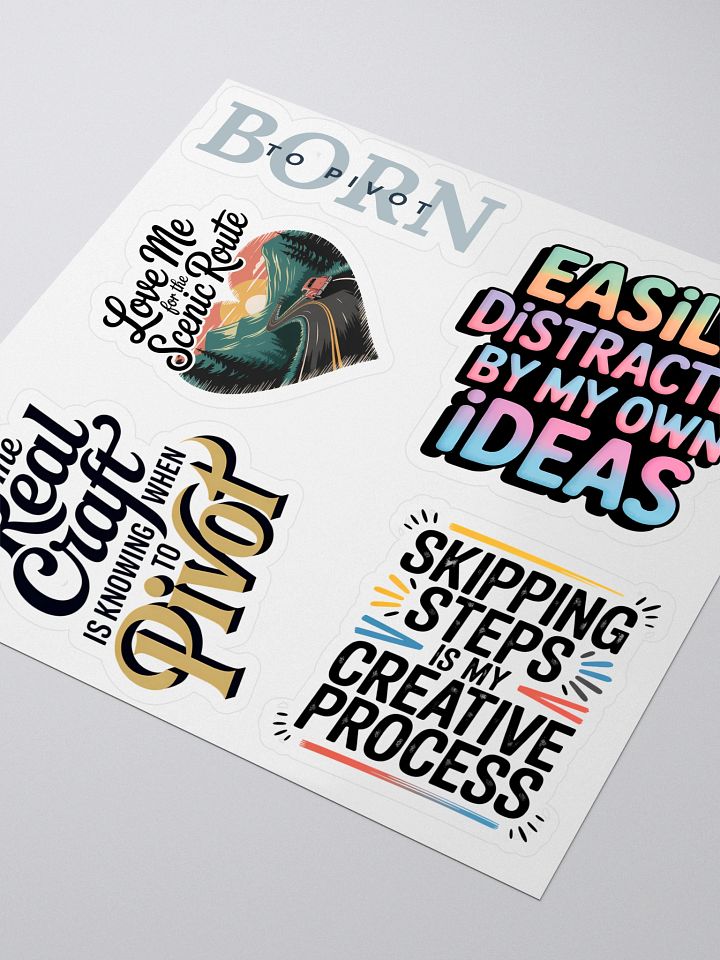 Human Design Manifesting Generator Sticker Sheet product image (2)