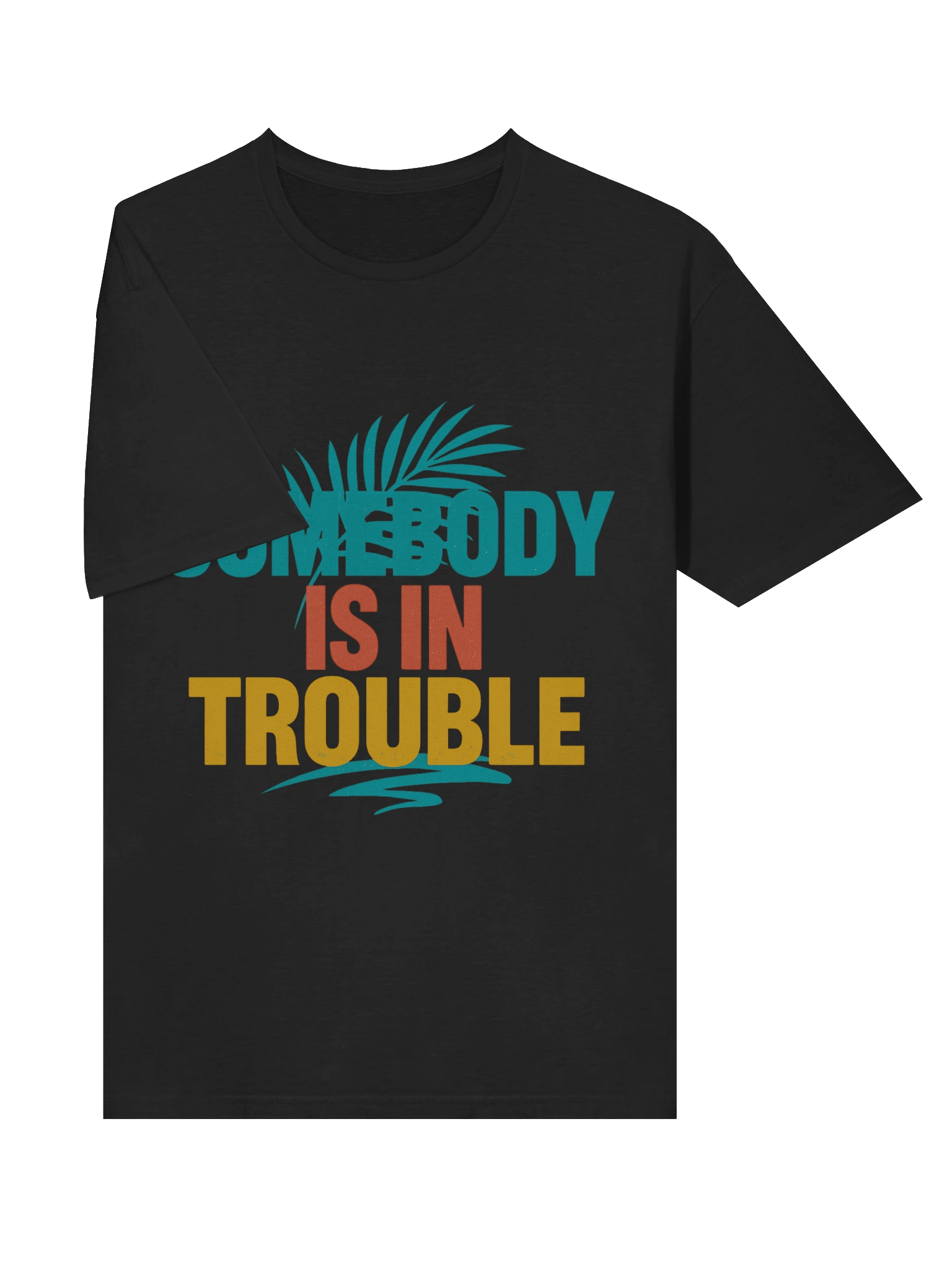 Trouble in Paradise Palm T-Shirt product image (33)