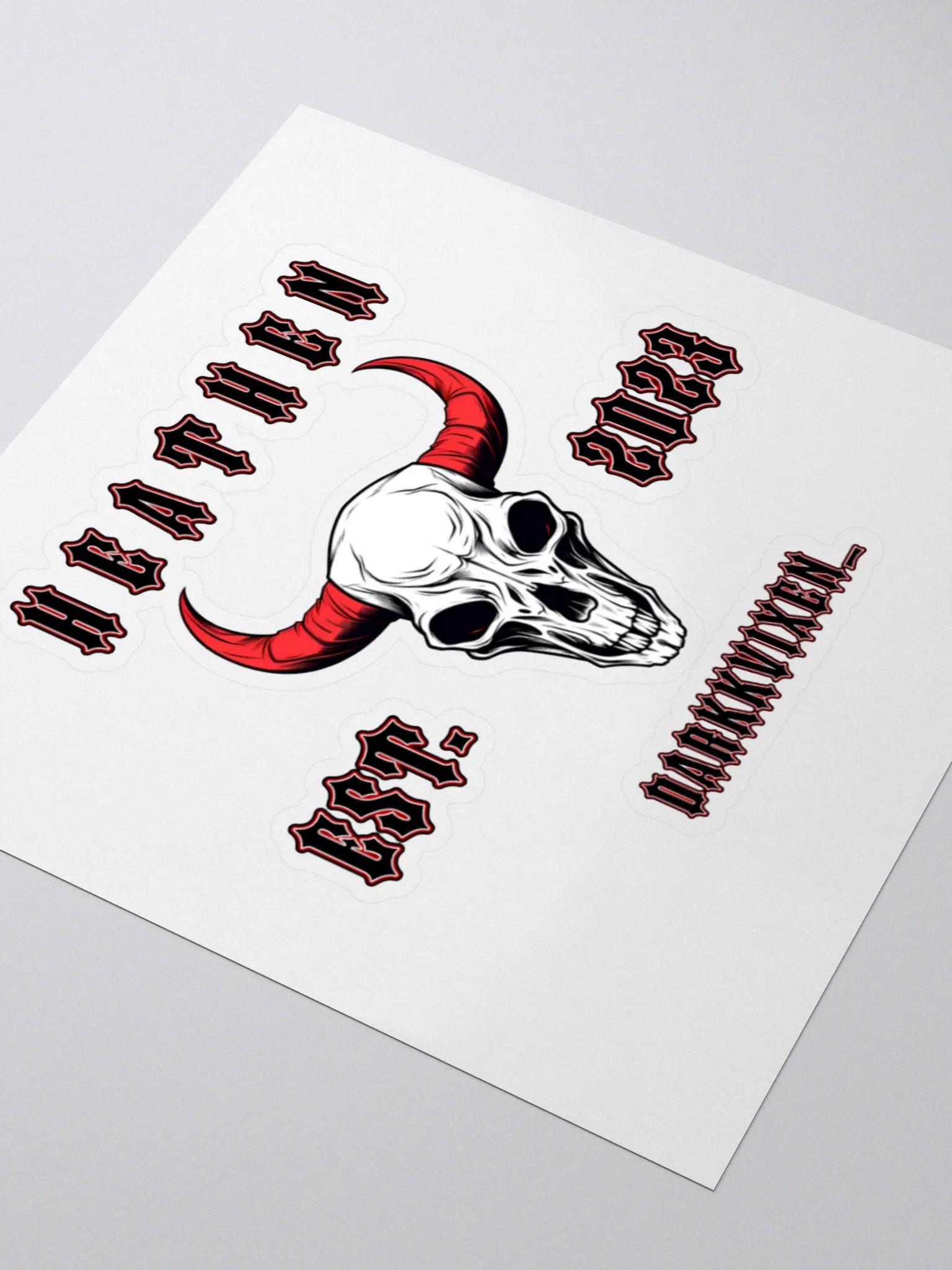 Heathen Est. 2023 Sticker product image (3)