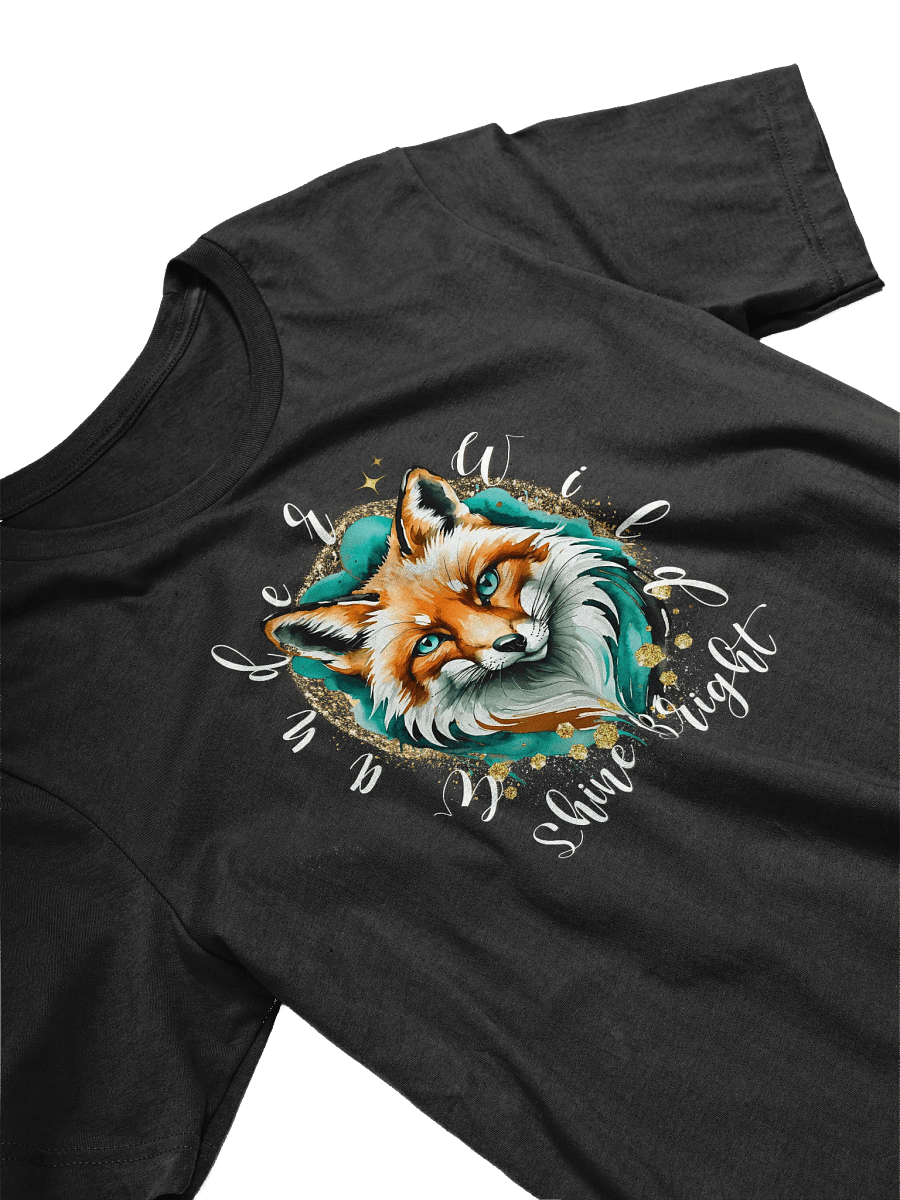 Wander Wild Shine Bright Fox Graphic Tee product image (3)