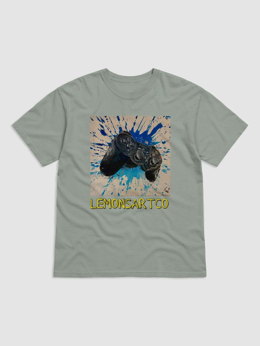 Game Station 2 Controller Garment-Dyed Cotton T-Shirt product image (1)