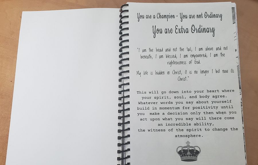 When Light Shows Up Note Book | Warrior Prayer Journal For Woman 👑 product image (3)