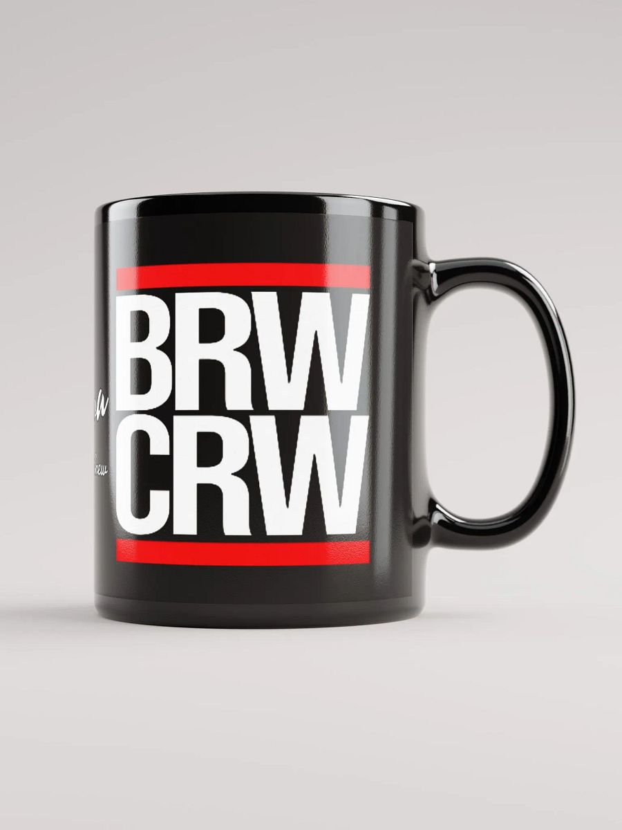 BRW CRW All Black Mug product image (1)