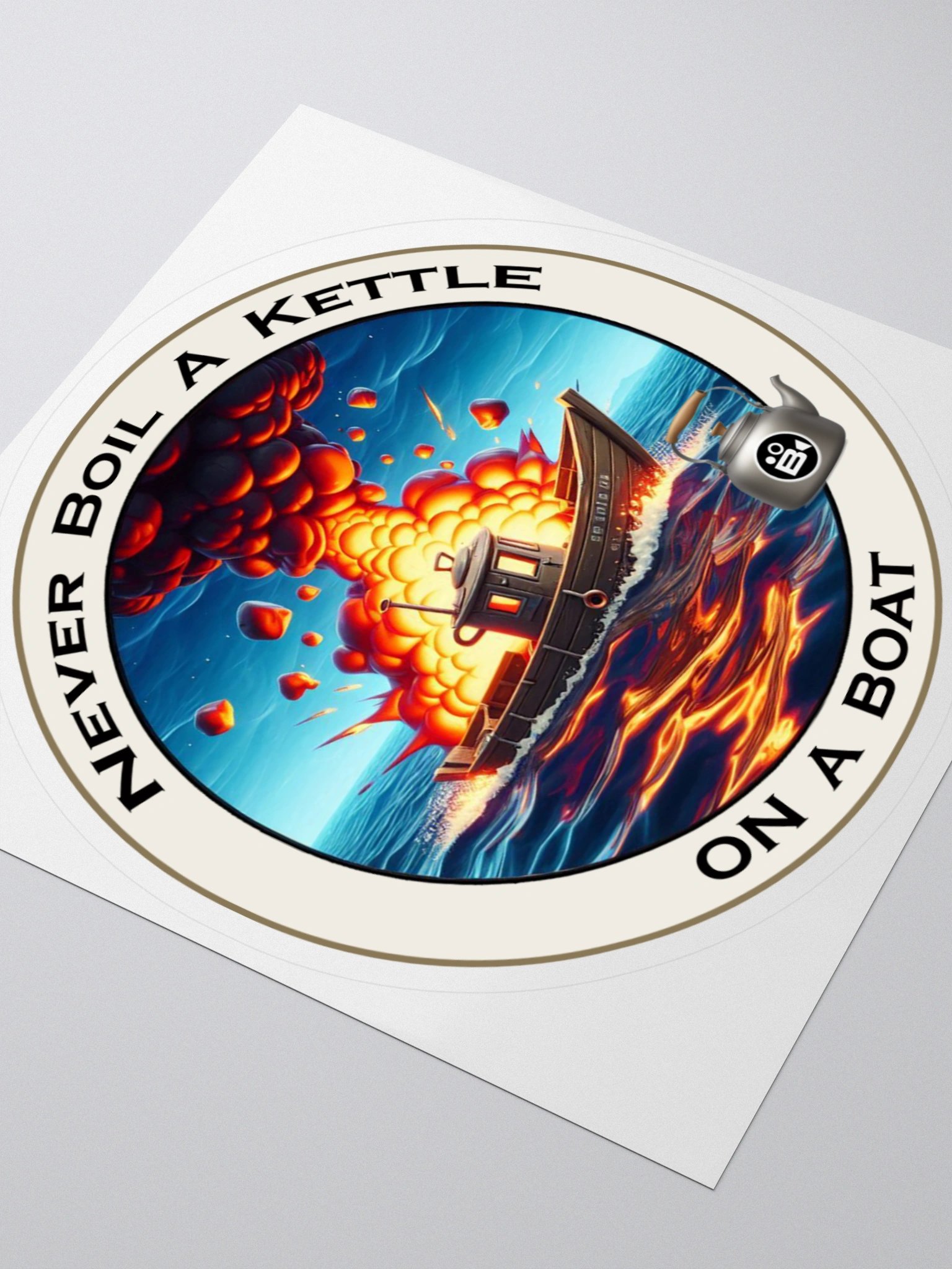 Never Boil A Die Cut Sticker product image (3)