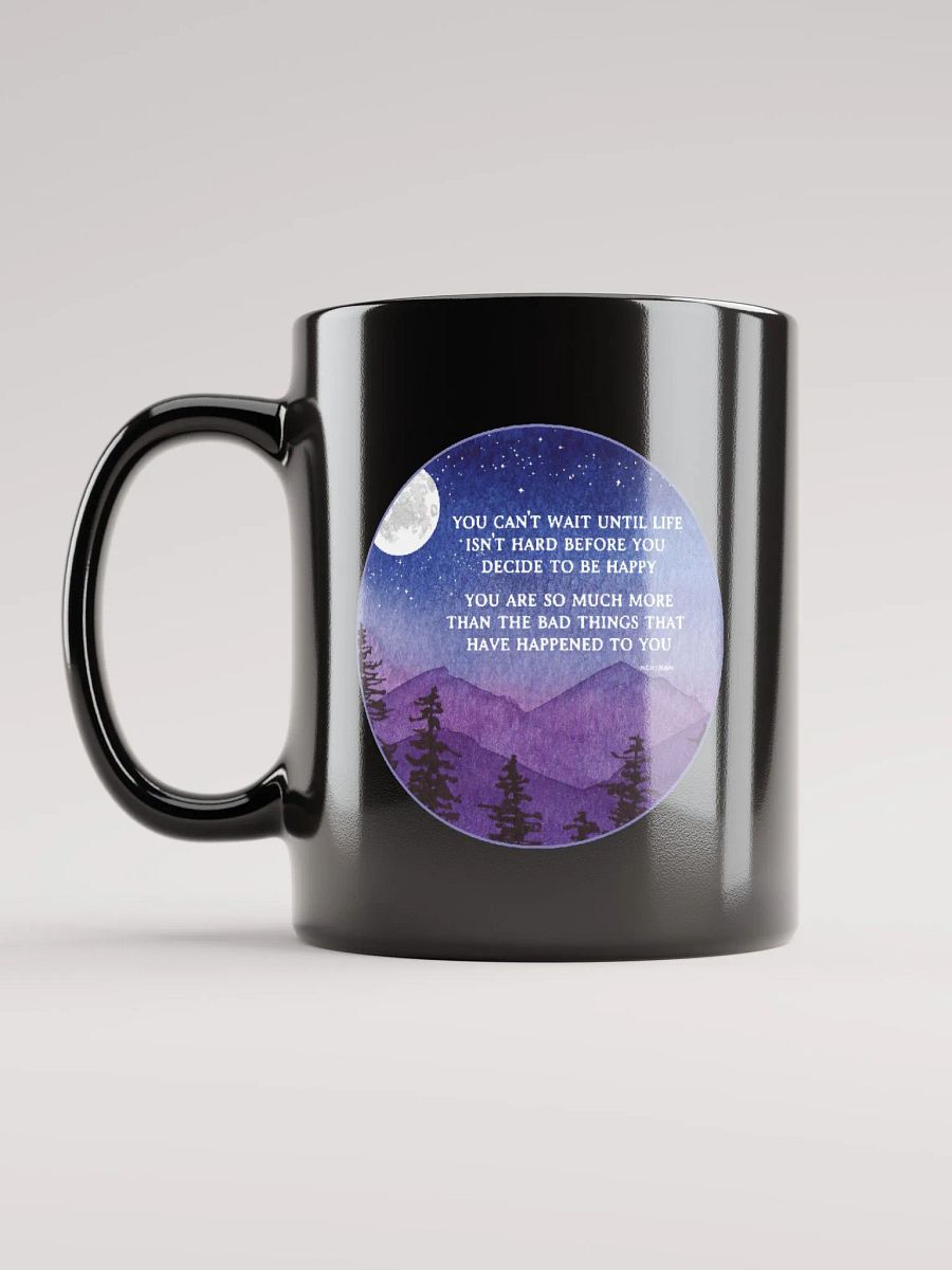 Inspirational Happy Life Quote Ceramic Mug Coffee Cup product image (5)