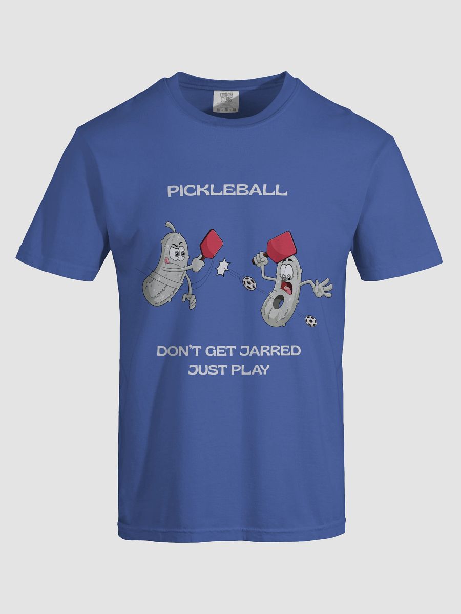 Pickleball Don't Get Jarred Just Play Heavyweight T-Shirt product image (65)