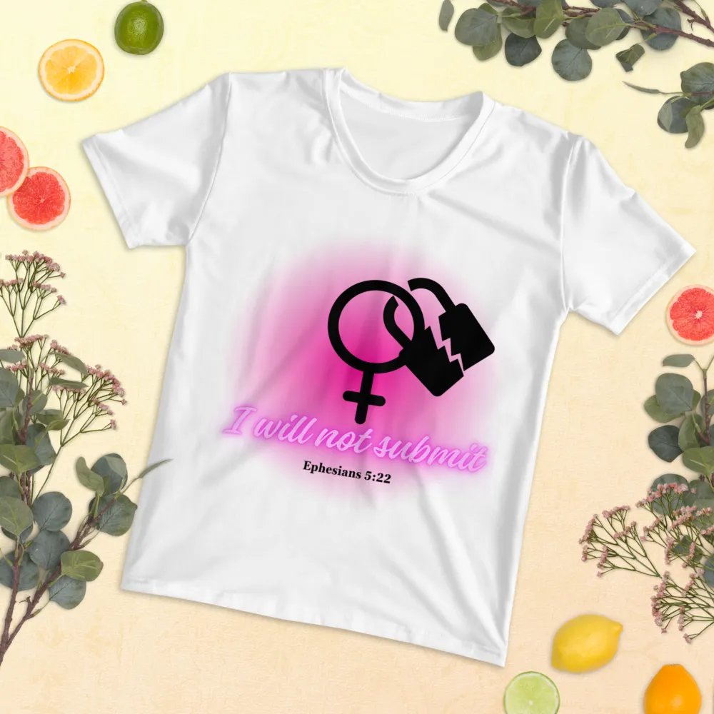 I Will Not Submit Tee Shirt product image (5)