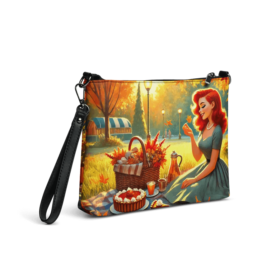 Whimsical Autumn Picnic Crossbody Bag product image (4)