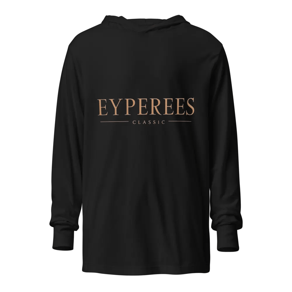 EYPEREES Classic Logo Hooded Long Sleeve Tee product image (1)