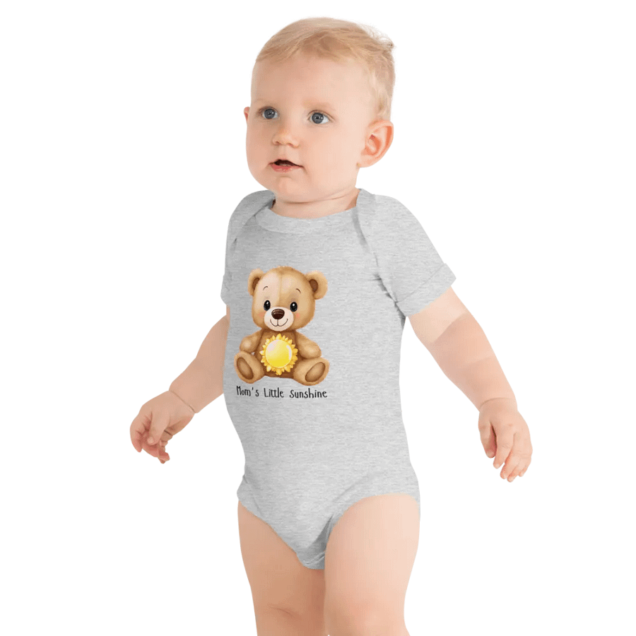 Sunshine Teddy Baby Onesie product image (26)