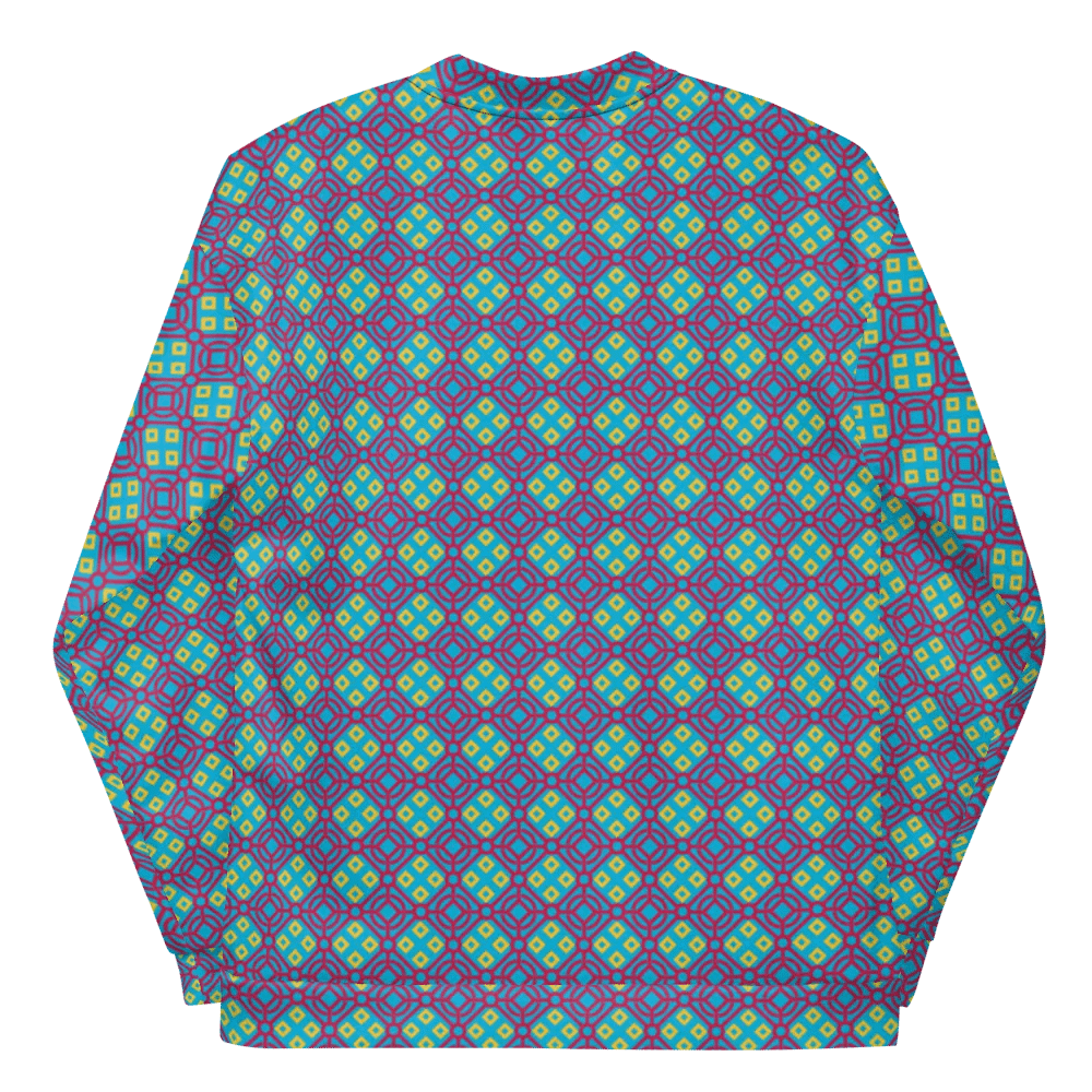 Multi Colored Batik Pattern Bomber Jacket product image (11)