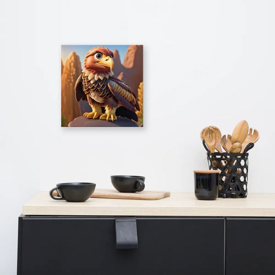 Endangered Species - Mexico - Golden Eagle Canvas Art product image (8)