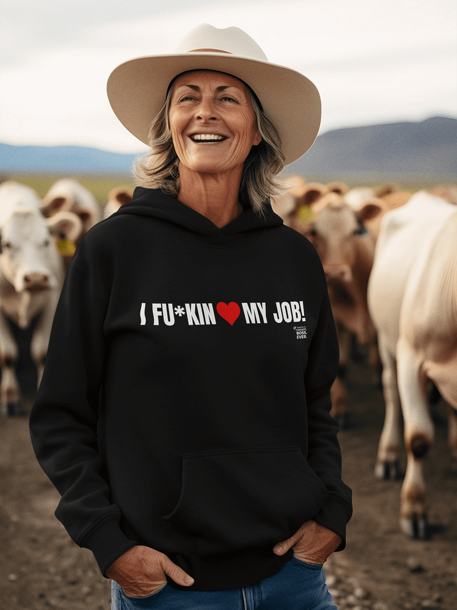 Coolest Boss Ever | Cotton Heritage Unisex Premium Hoodie | Ultimate Comfort & Style product image (8)