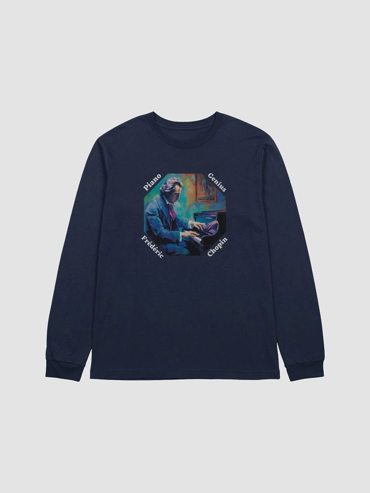 Frédéric Chopin [Playing Piano] - Piano Genius | Longsleeve product image (1)