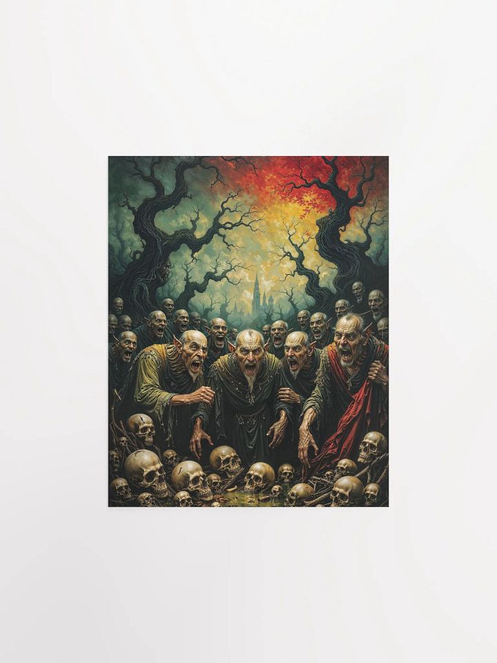 Ghoul Gathering Matte Poster product image (5)