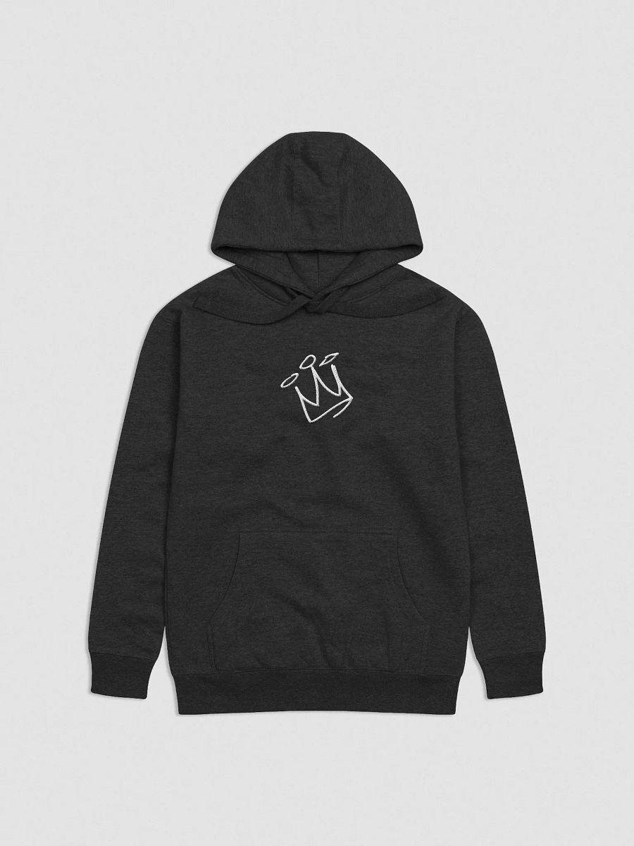 YourBoyJun's Hand-Drawn Crown Hoodie: Elevate Your Style with Regal Elegance product image (1)