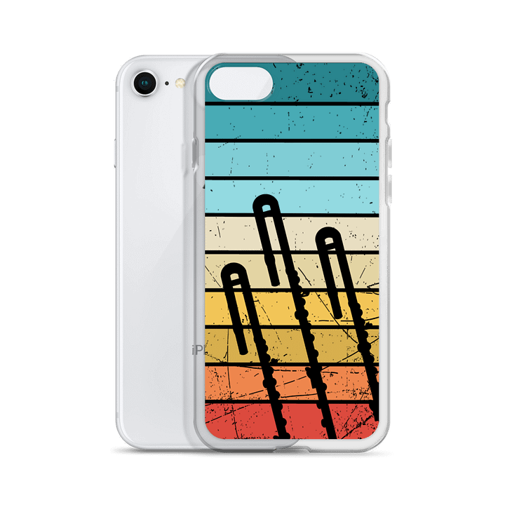 Retro Abstract iPhone Case - Bass Flute product image (51)