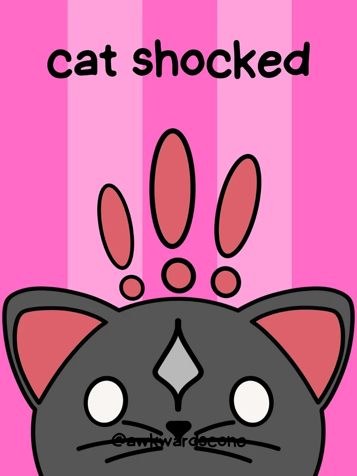 cat shocked emote product image (1)