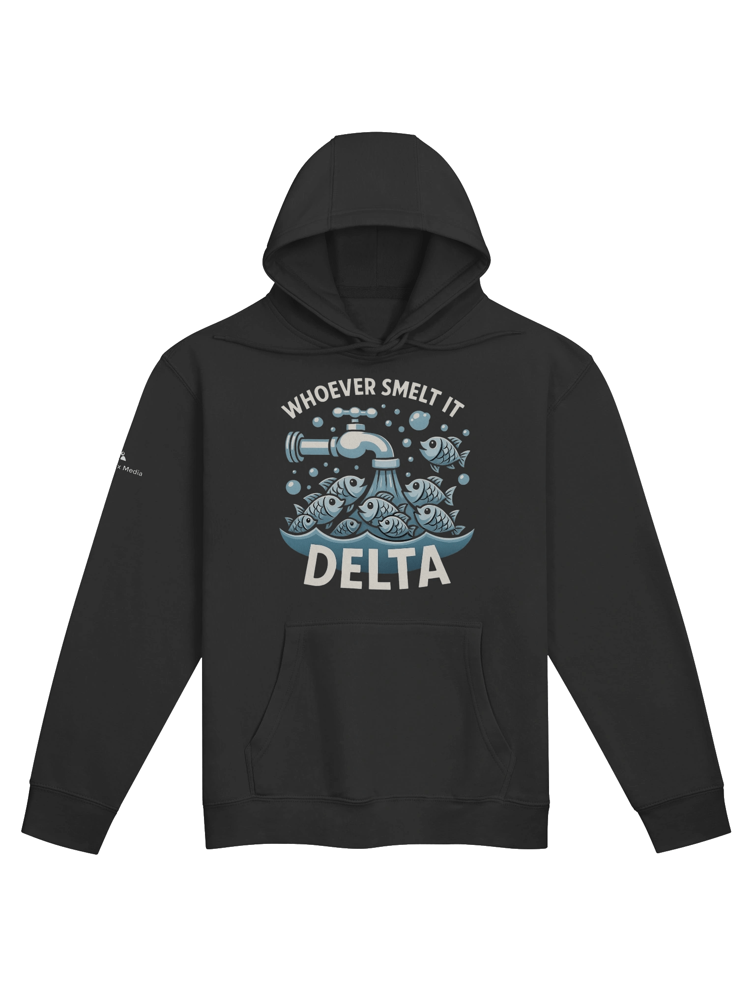 Whoever Smelt It Delta Hoodie - Black Only product image (1)