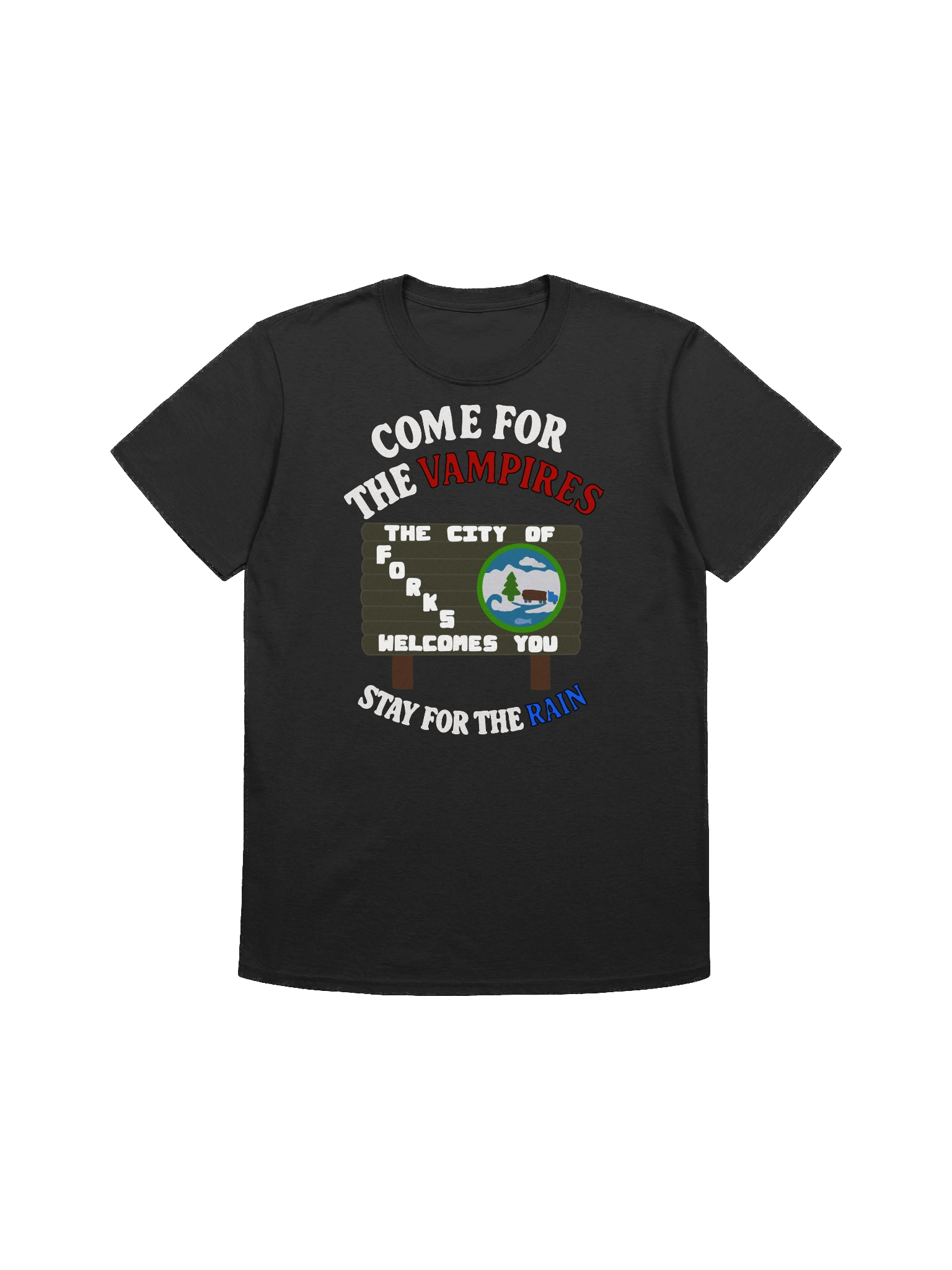 Welcome to Forks Unisex T-Shirt product image (1)