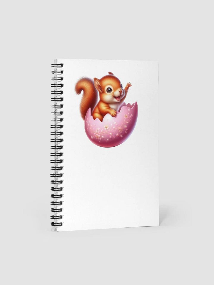 Squirrel Easter Egg - Notebook product image (1)