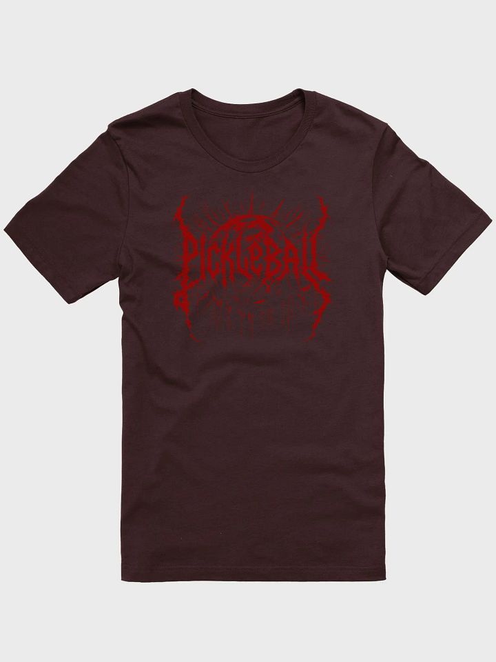 Pickleball Brutality – Death Metal Tee product image (22)