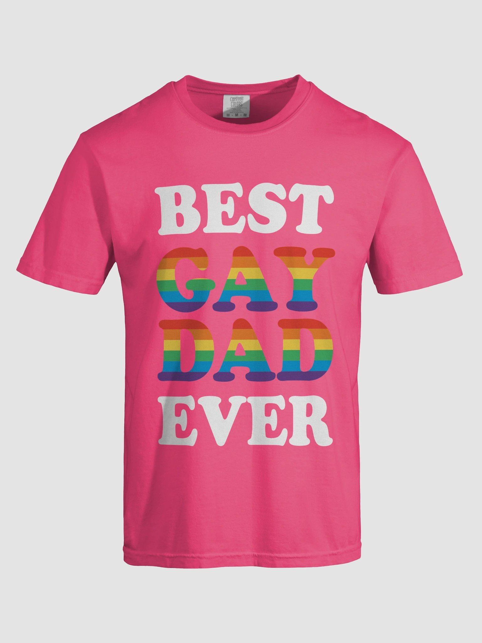 Rainbow Pride 'GAY DAD' T-Shirt product image (25)