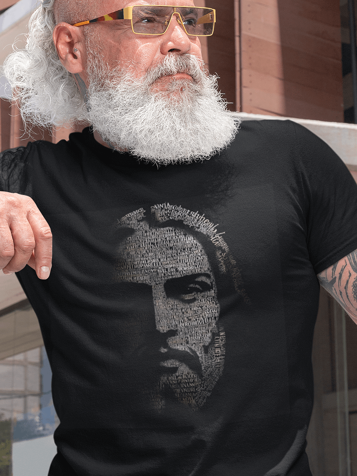 Jesus "Scripture Portrait" T-Shirt product image (1)