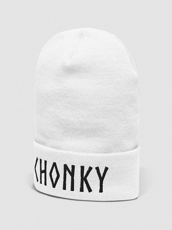 CHONKY - Beanie Black Embroidery product image (2)