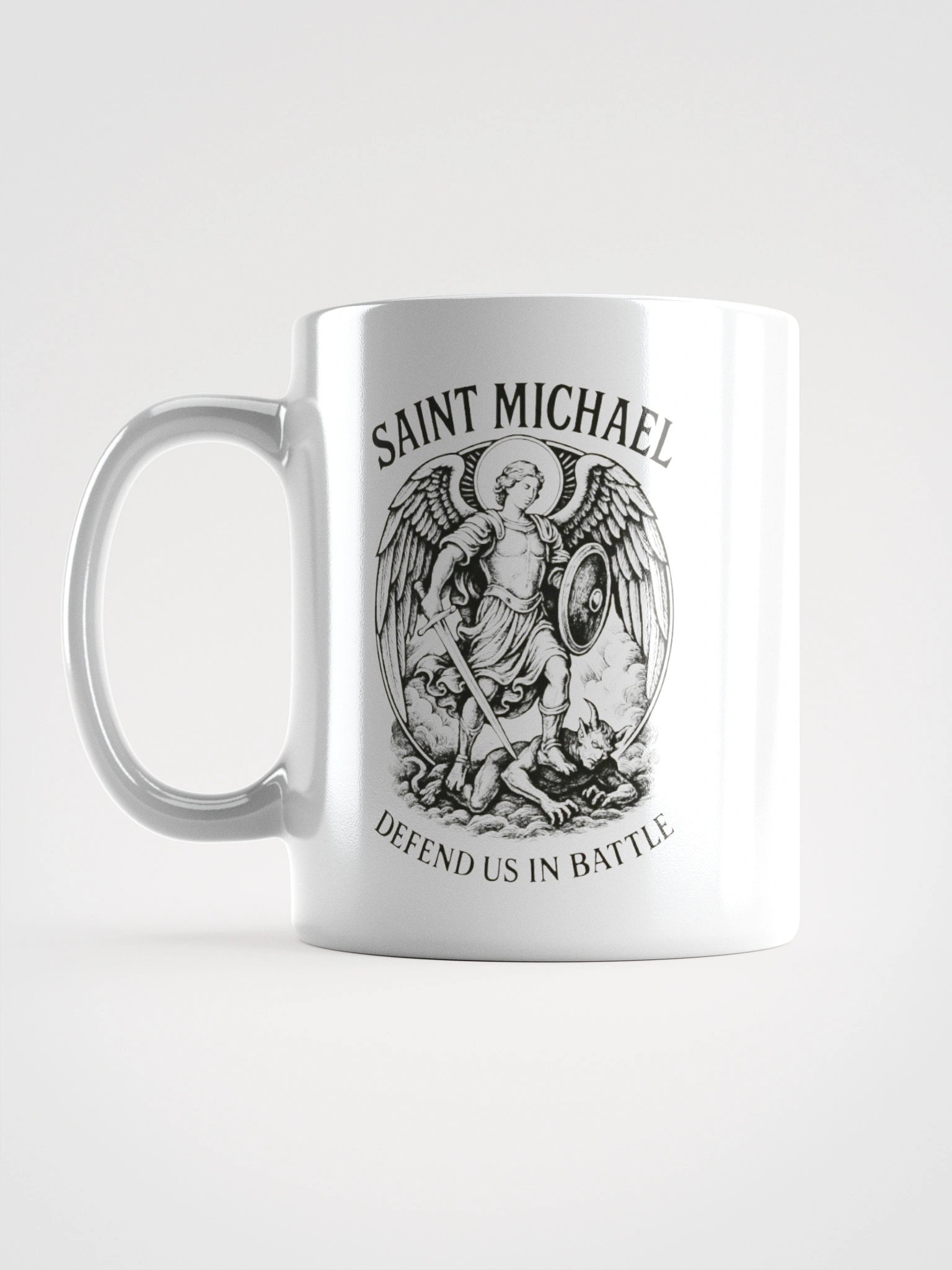 St Michael Defend Us In Battle Mug product image (17)