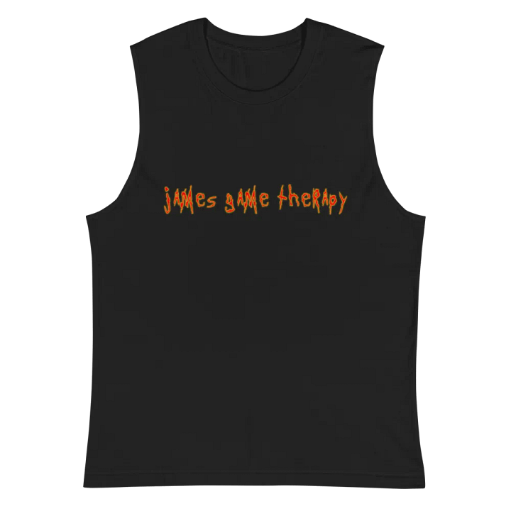 Flaming Brain MUSCLE SHIRT product image (2)