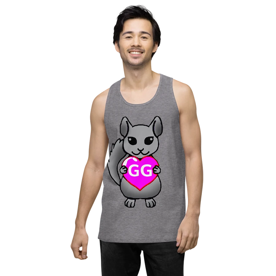 GG Chinchilla Heart Tank Top by GGMentor product image (2)