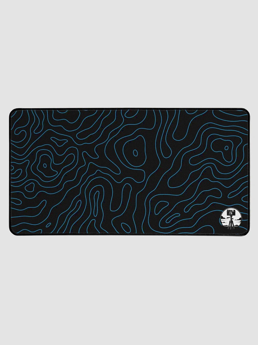 Blue/Black Damascus Deskpad product image (1)