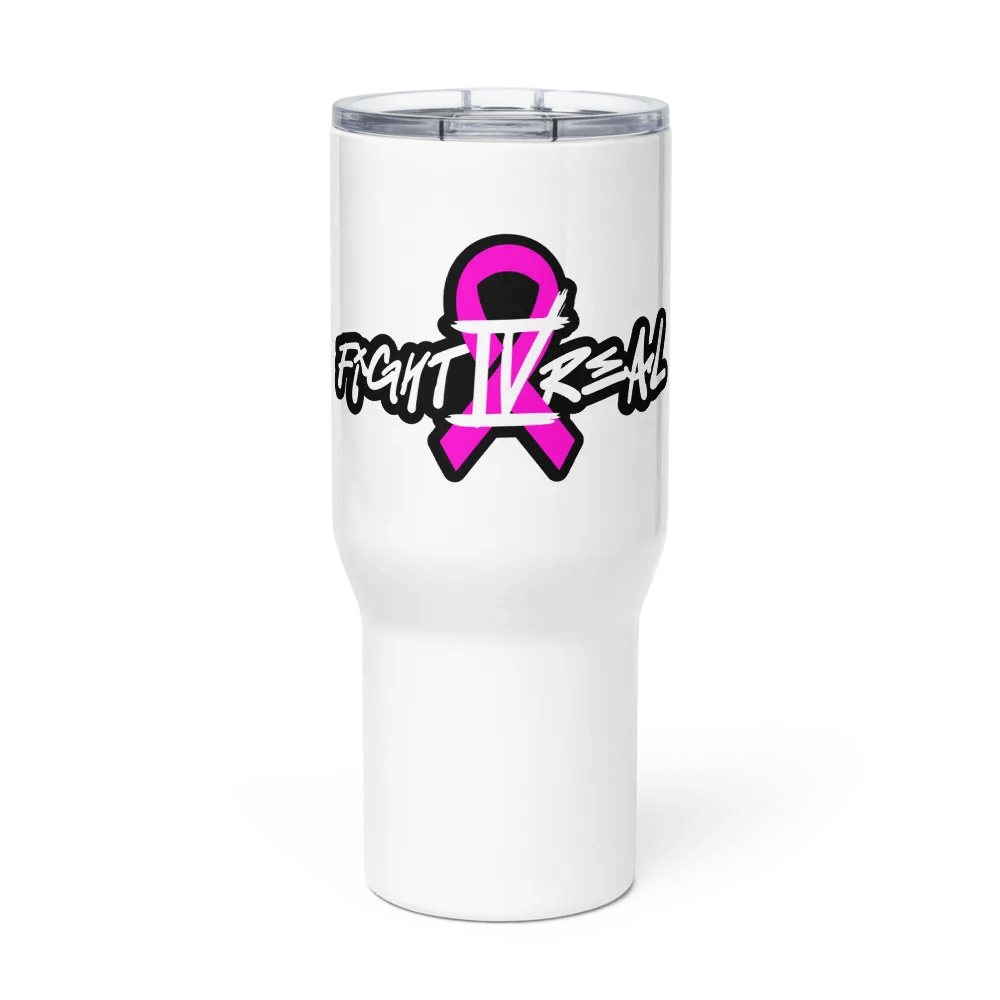 Breast Cancer Awareness Travel Mug With Handle product image (1)