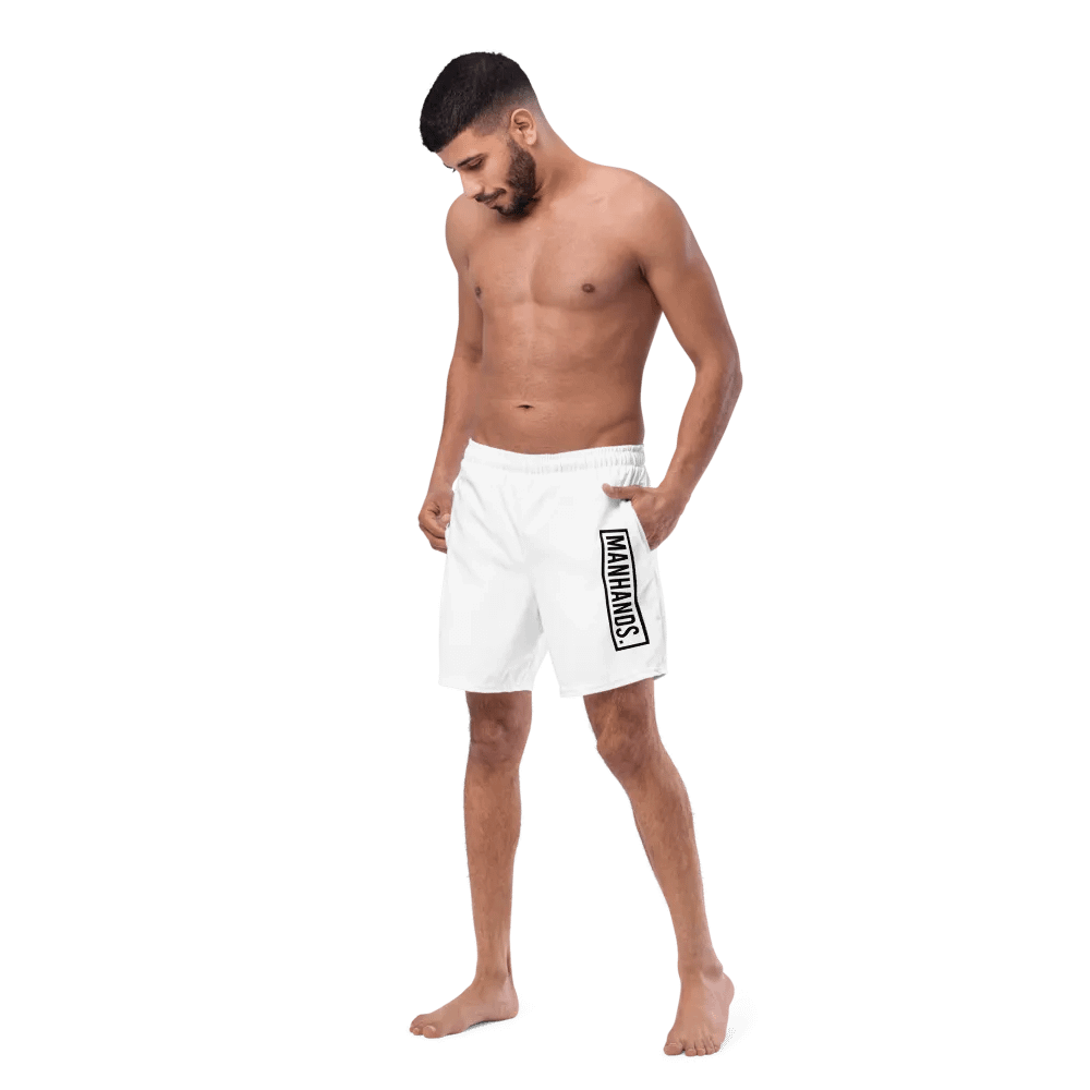 Swim Trunks by MANHANDS. (White) product image (6)