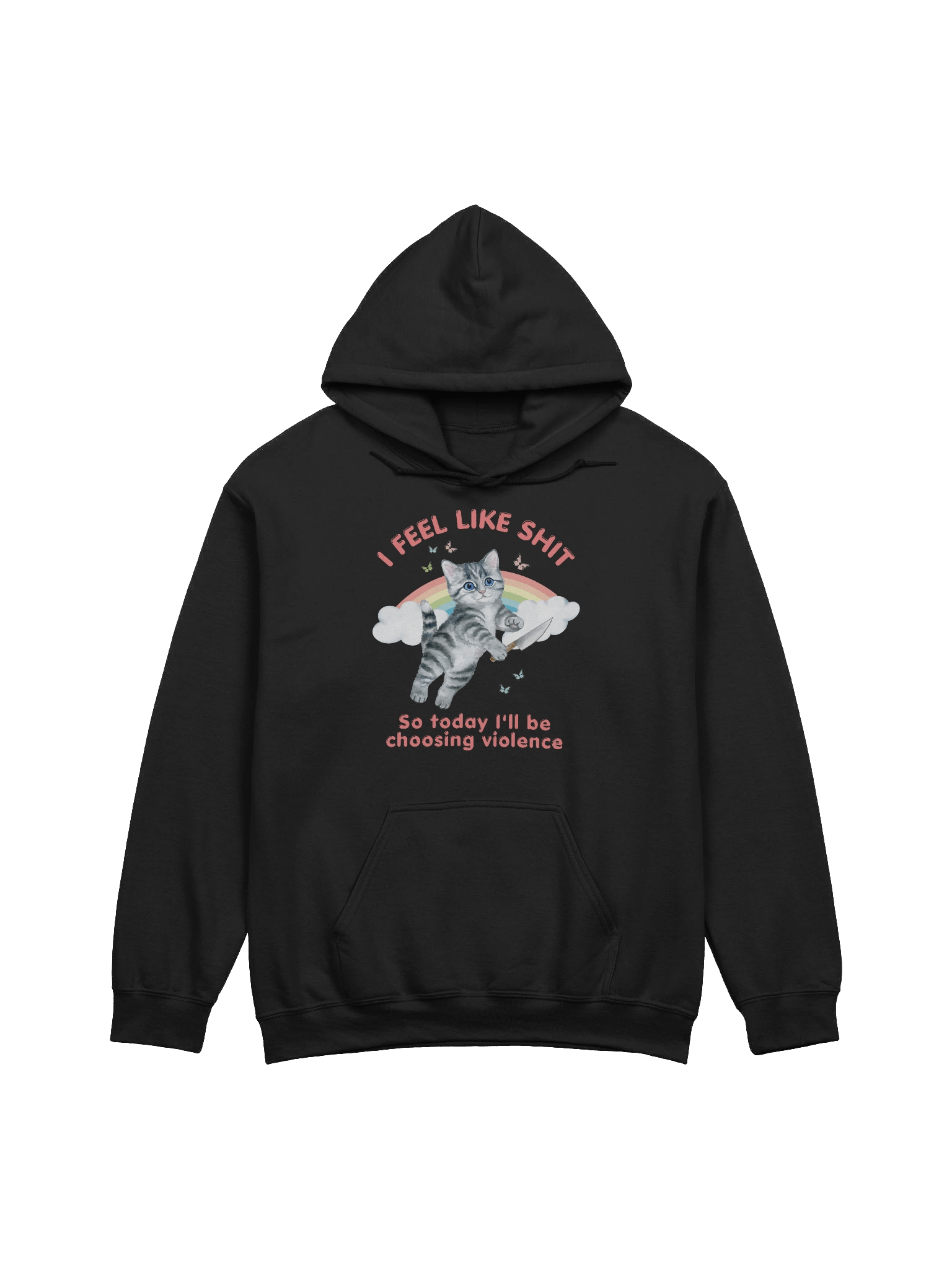 I Feel Like Shit Hoodie product image (17)
