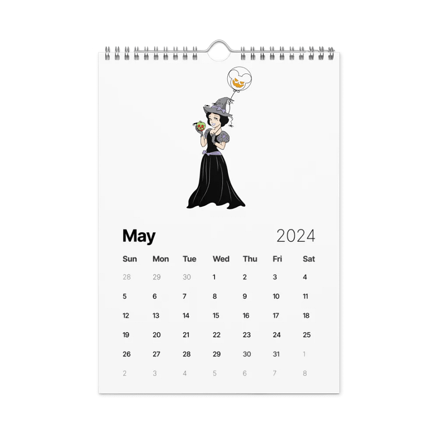 Disney Horror 2024 Wall Calendar product image (10)