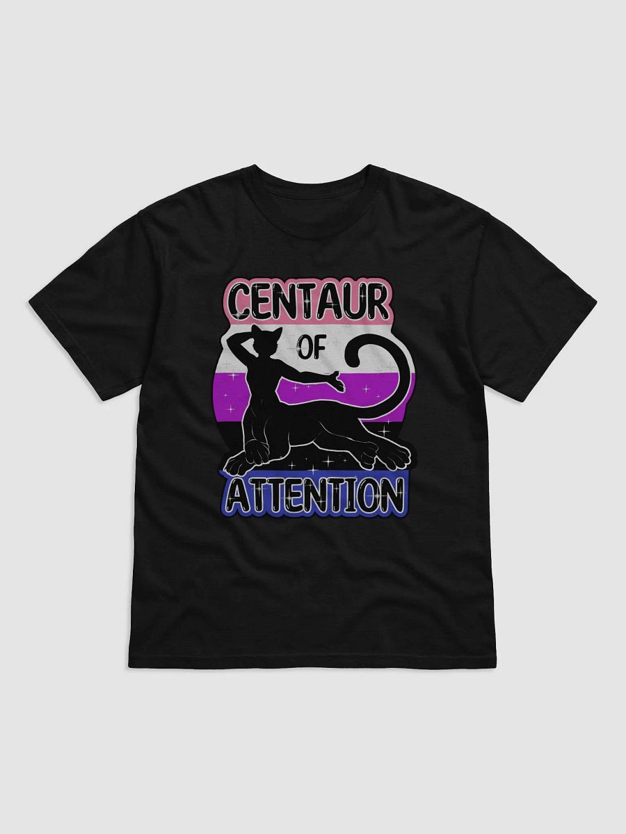 Genderfluid Pride Centaur of Attention Graphic Tee product image (1)