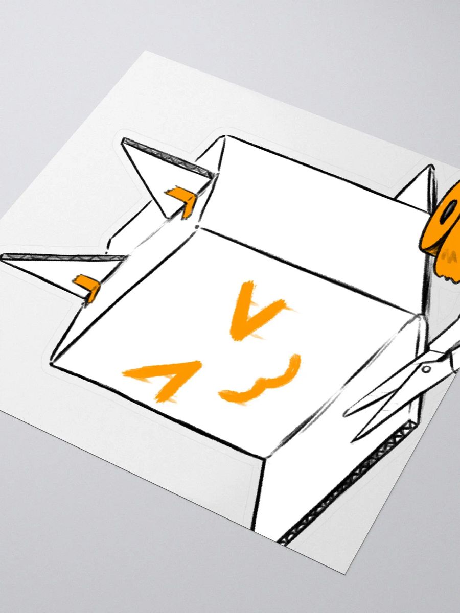 Fox Box Sticker product image (3)