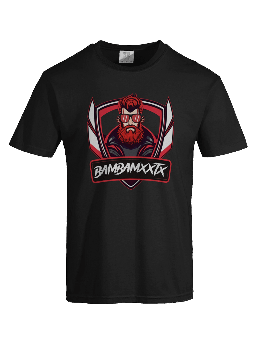 BAMBAMXXTX Shield Logo Cotton T-Shirt product image (7)