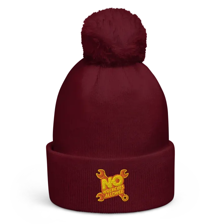 #NoWrenchesAllowed Pom-Pom Toque/Beanie product image (1)