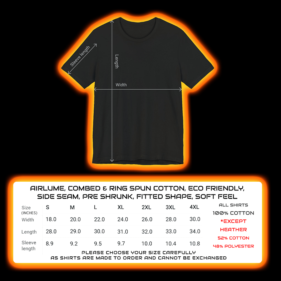 Seven Deadly Synths - Synthesizer Collector T-Shirt (AMBER PRINT) product image (3)