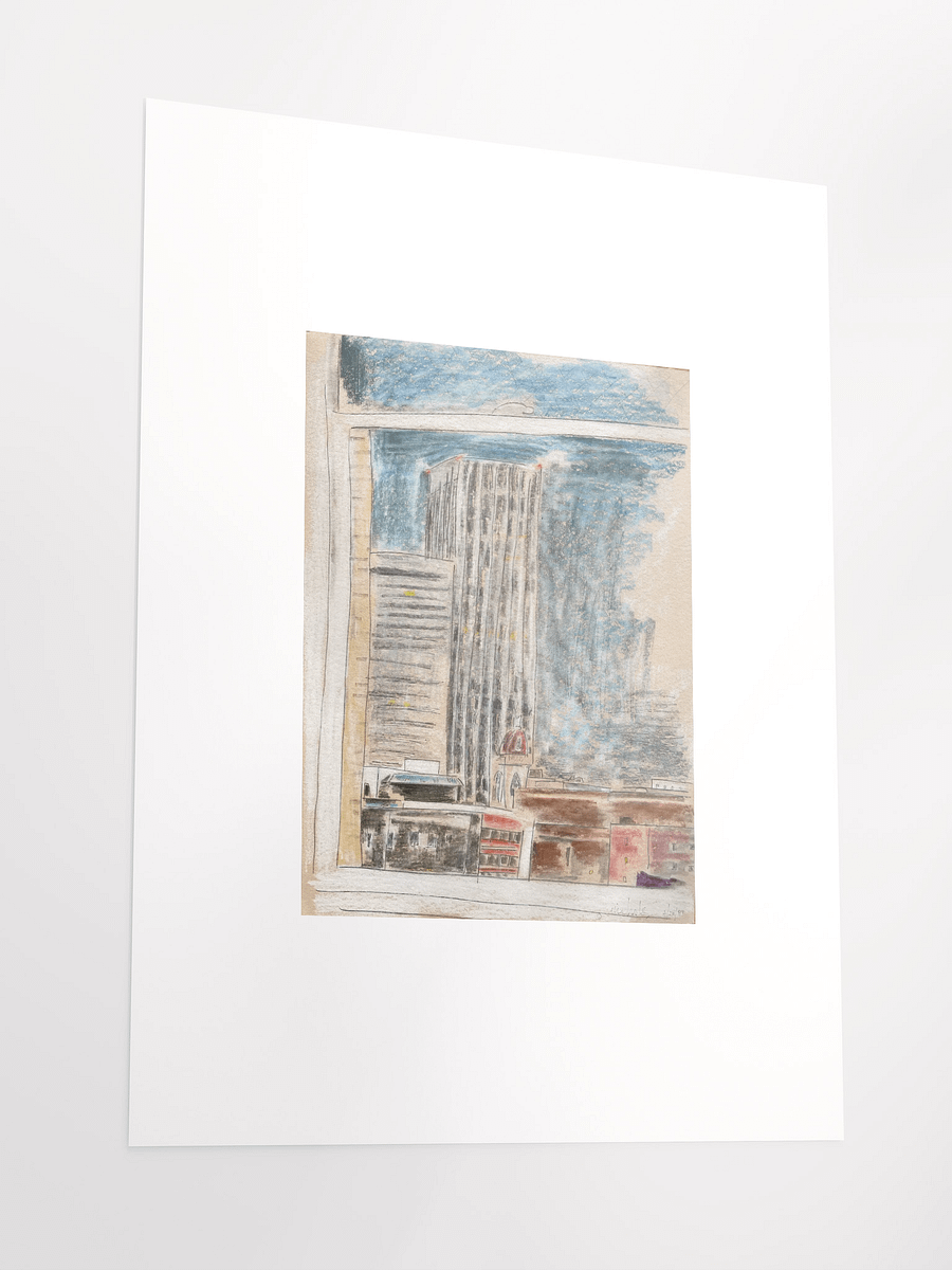 View from the Deluxe Hotel print product image (4)