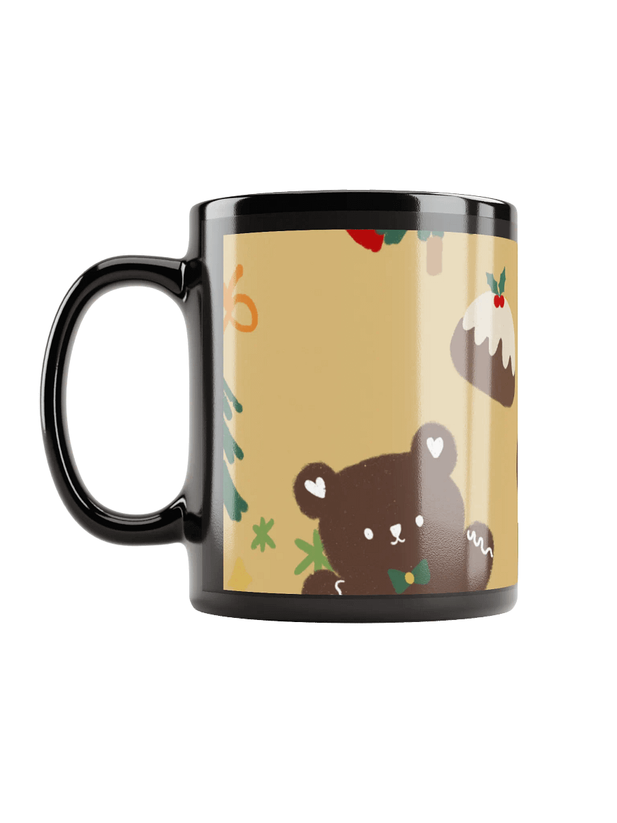 Whimsical Delights Black Glossy Mug product image (12)