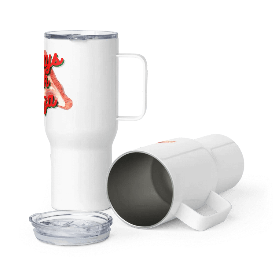 I Always Pick Pizza Travel Tumbler product image (6)