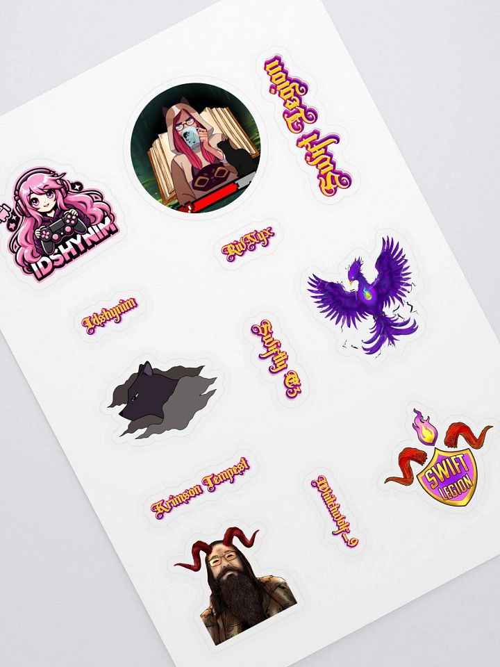 The Council Sticker Sheet product image (1)