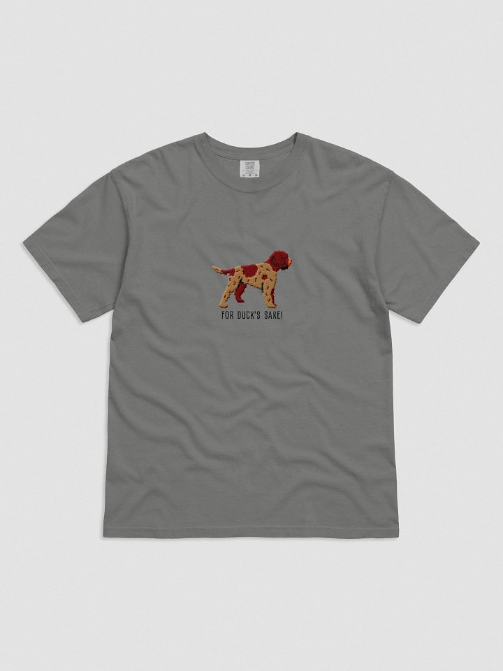 For Duck's Sake! T-Shirt(Embroidered) of a Lagotto Romagnolo(Liver Roan) product image (3)