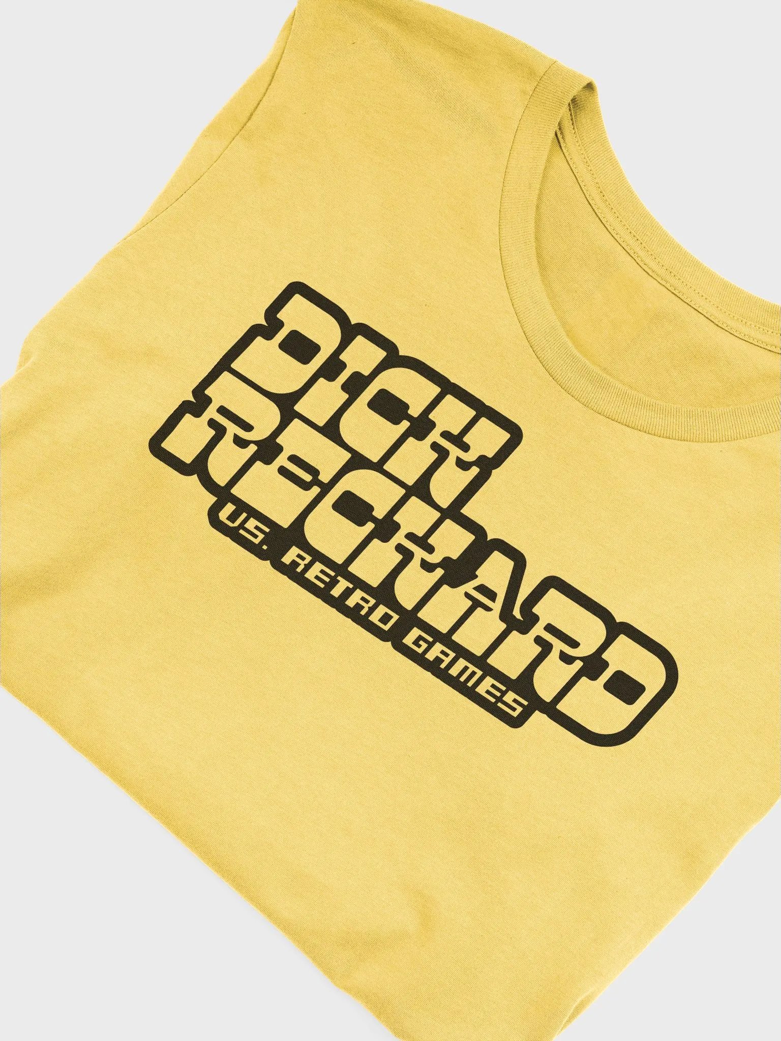 Dick Reckard vs Retro Games MonoBlack Logo Unisex T-Shirt product image (4)