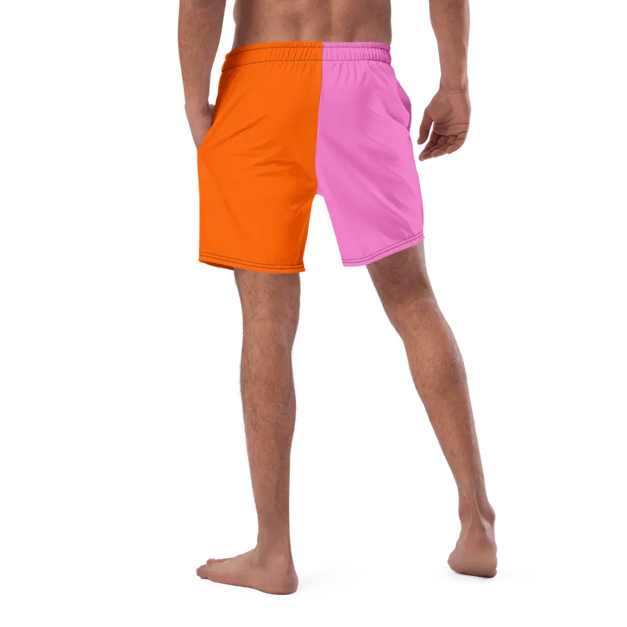 SPOOKY JOOCE Swim Trunkz - Light Pink/Orange product image (3)